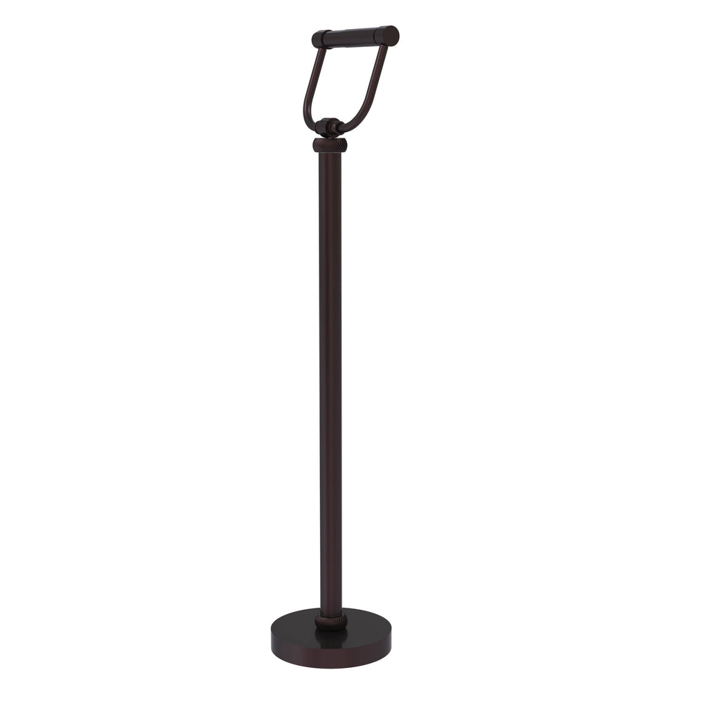 Polished Nickel Free Standing Toilet Tissue Holder D87889