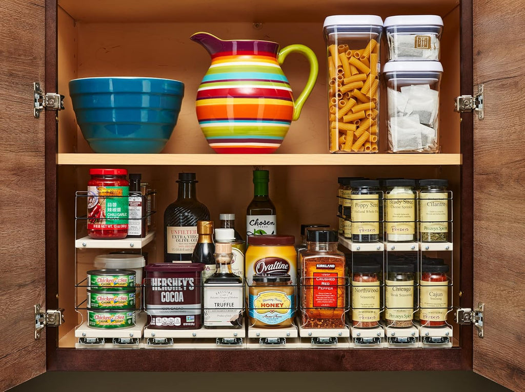 Spice Rack with Large Container Drawer B8510