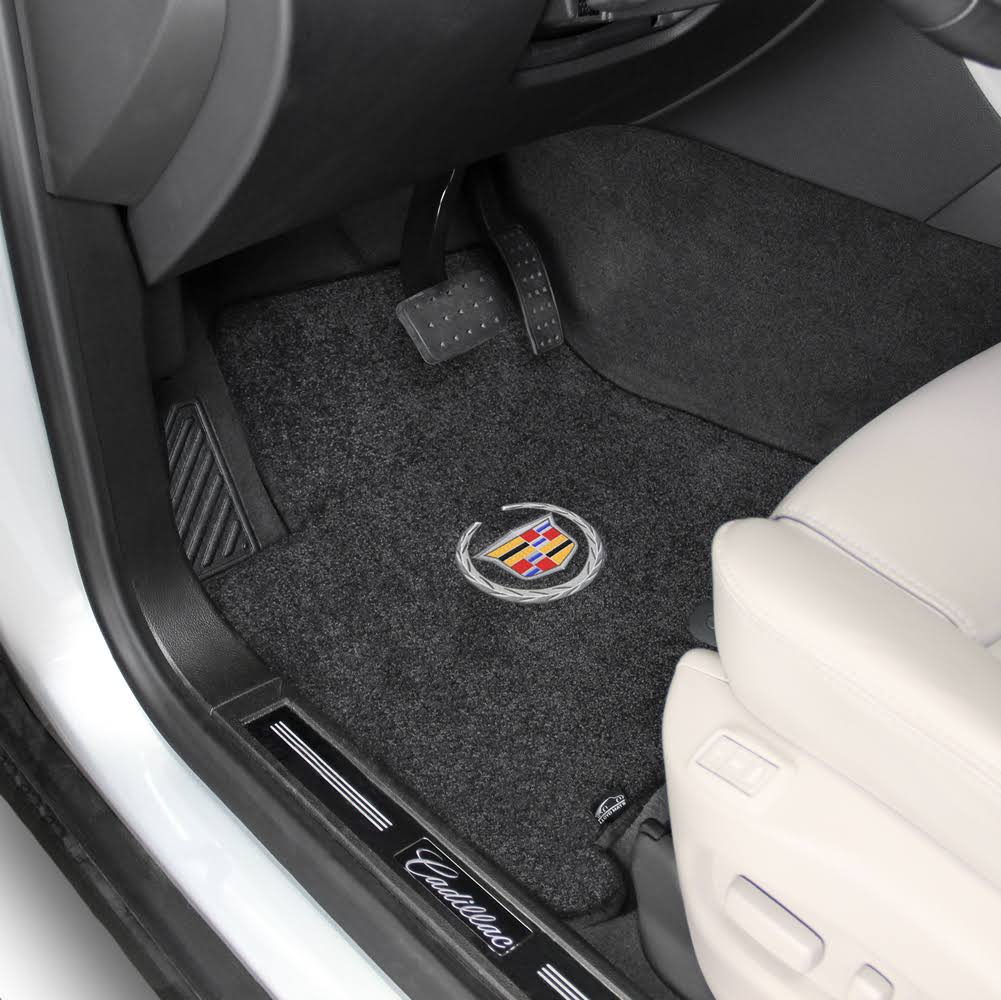 2-Piece Front Ebony Floor Mats C3704