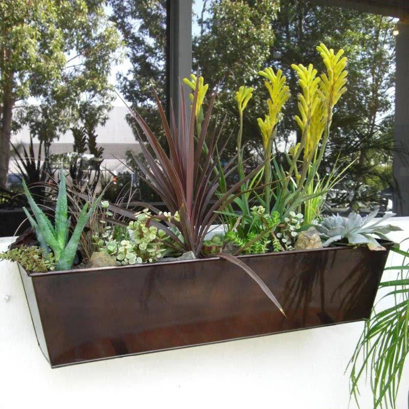 Galvanized Window Box Z59550
