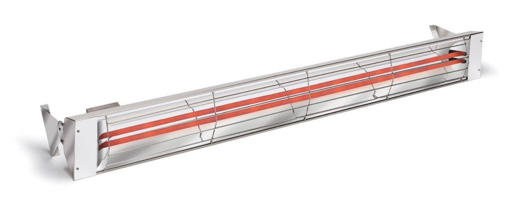 Dual Element 6000 Watt Electric Patio Heater Stainless Steel 480 Volt A173874