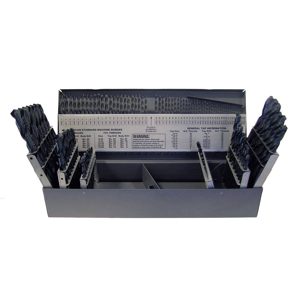 Black Oxide Jobber Drill Bit Set E7515