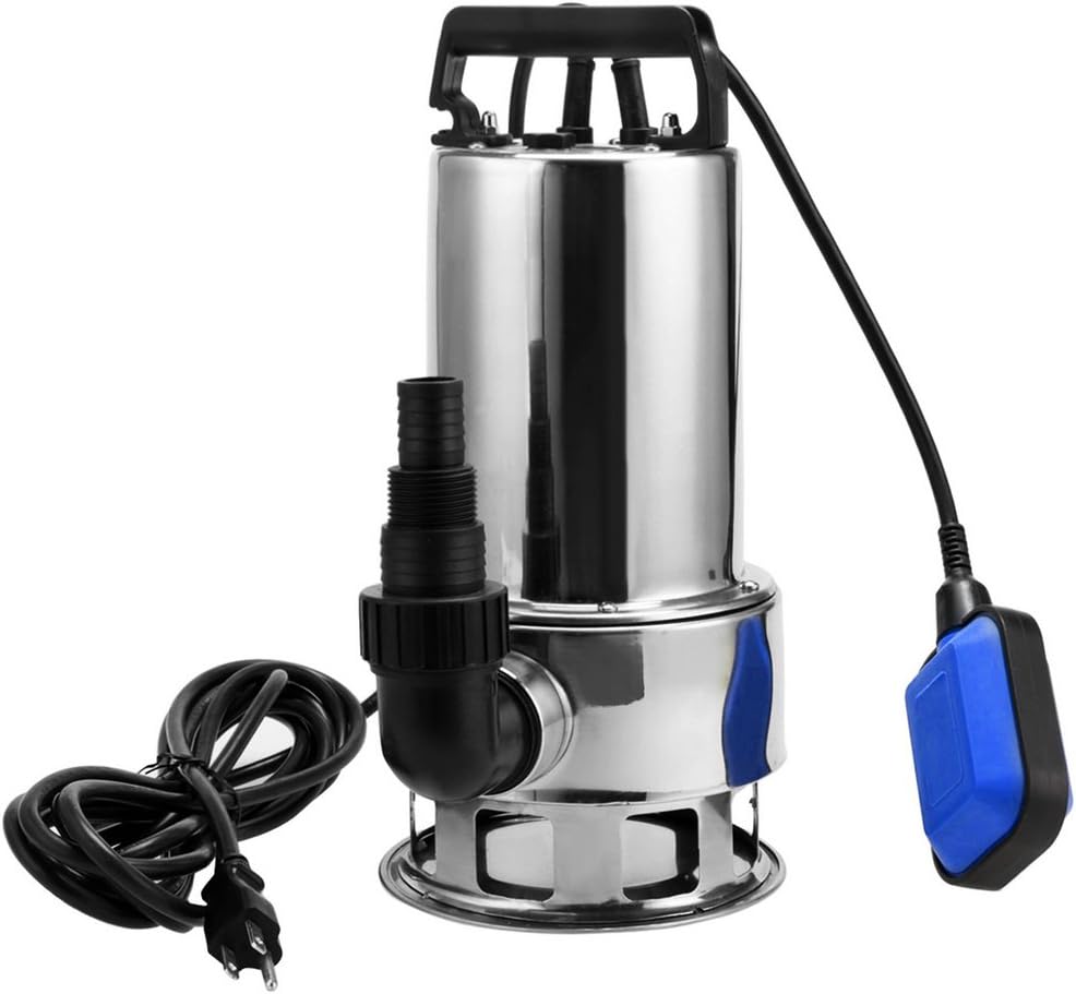 1.5HP Stainless Steel Submersible Sump Pump with Float Switch U884668