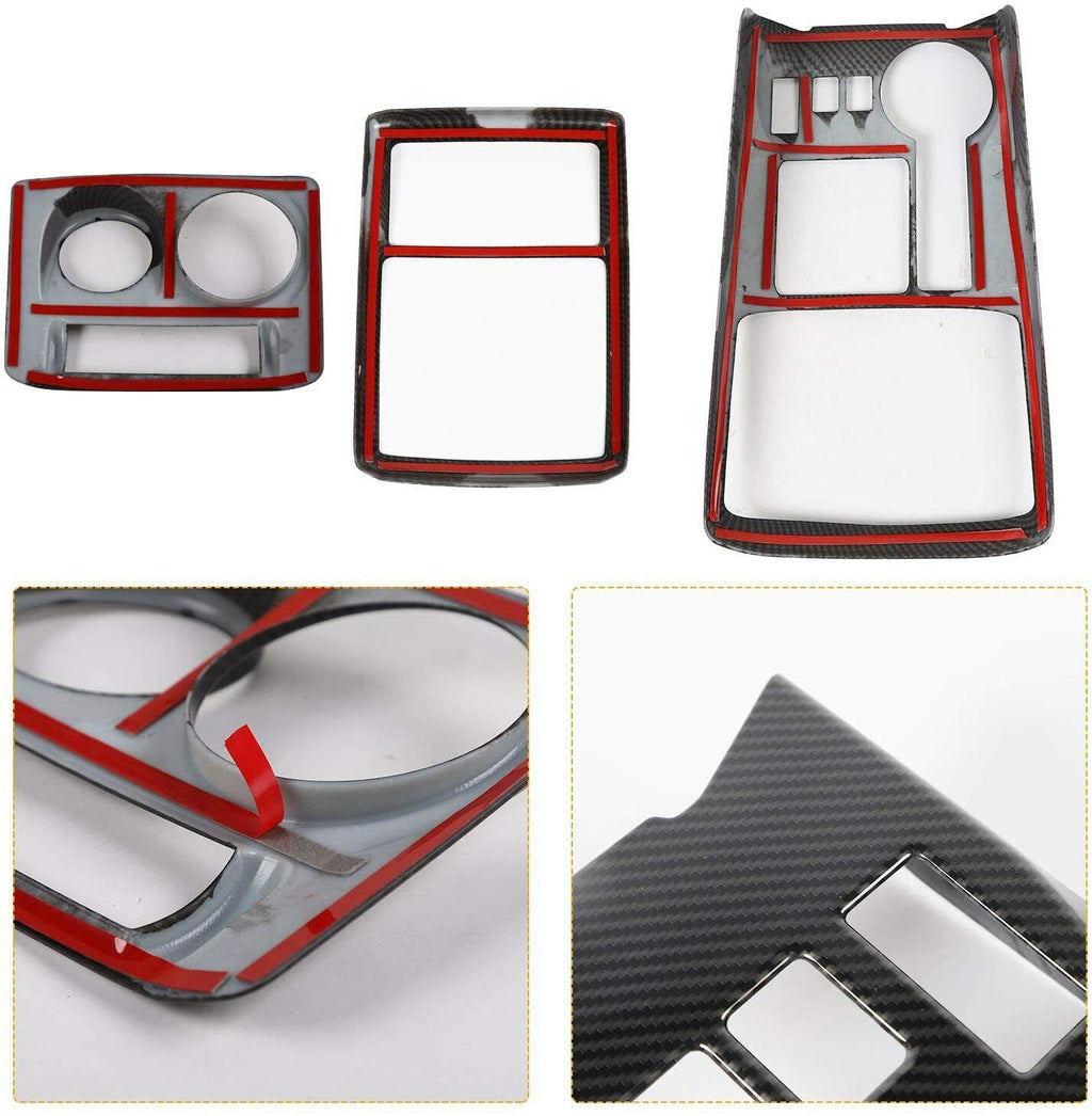 3PCS Reading Light & 4WD Panel Cover Trim Bezels E491