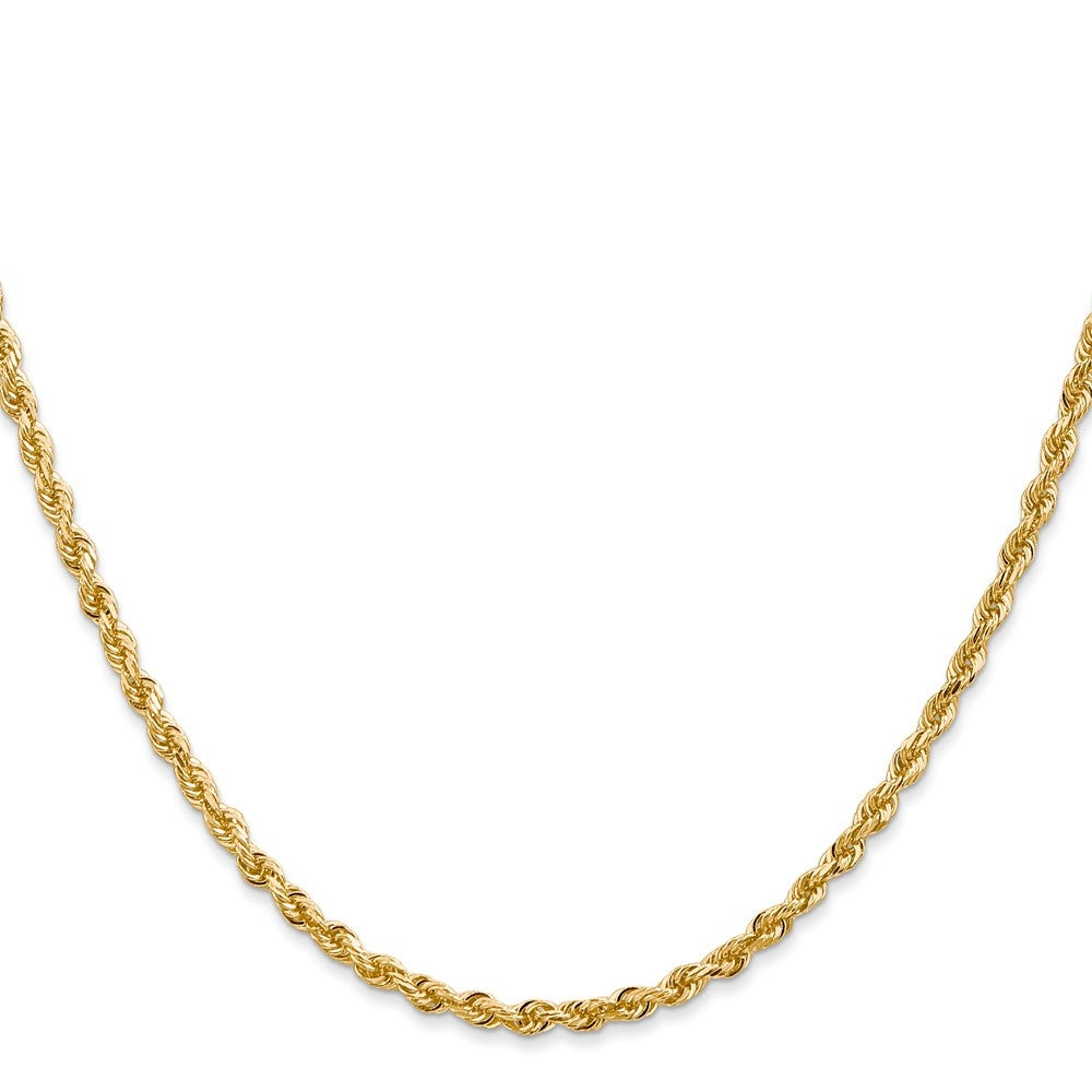 14k Yellow Gold Rope Chain Necklace 16inch J87745