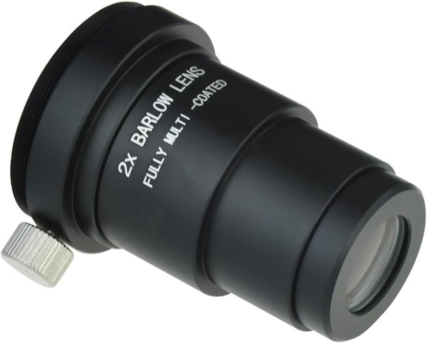 Astronomical Telescope Accessory Kit with Plossl Eyepieces Set, Filter Set, 2X Barlow Lens H3425