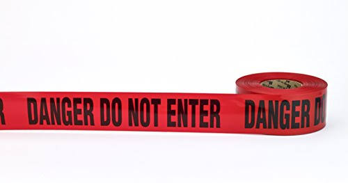 Red 3 mil Barricade Tape (Pack of 16) F9529