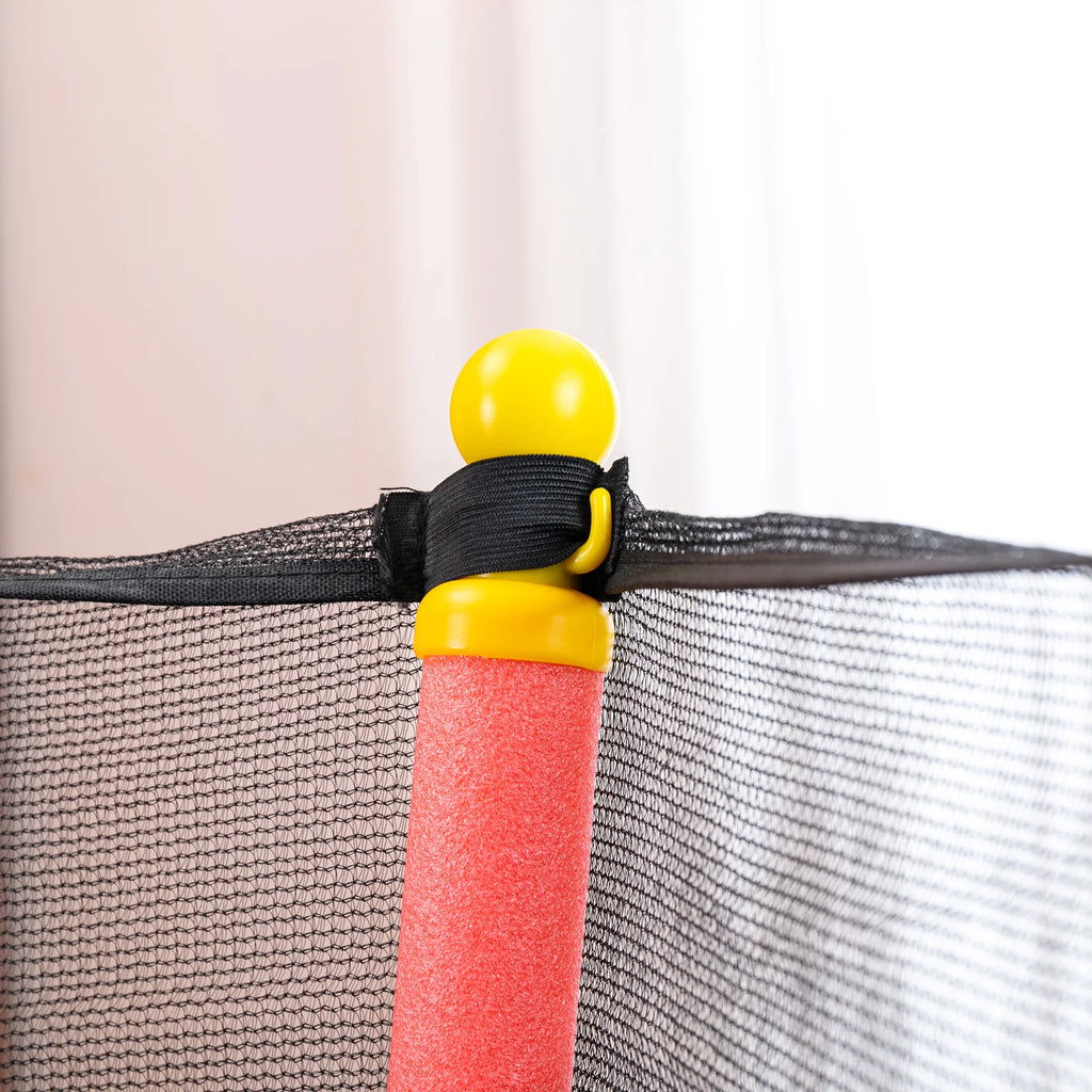 Red Kids Trampoline with Net O840038