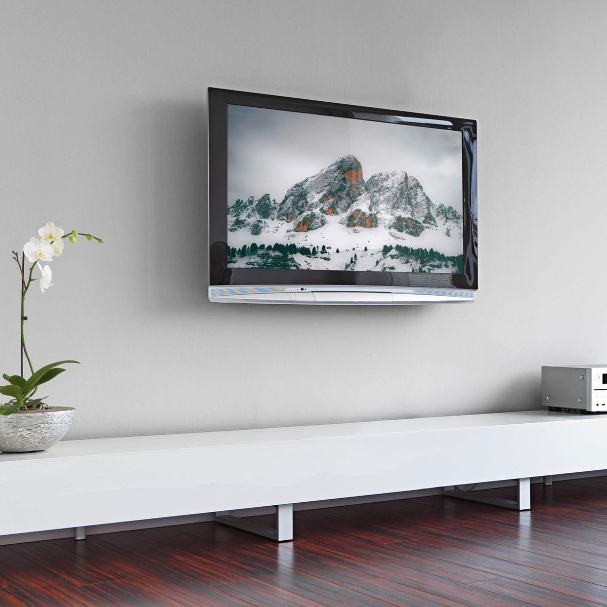 Tilt TV Wall Mount Bracket for Flat Screens, 32” – 65”, Black L970