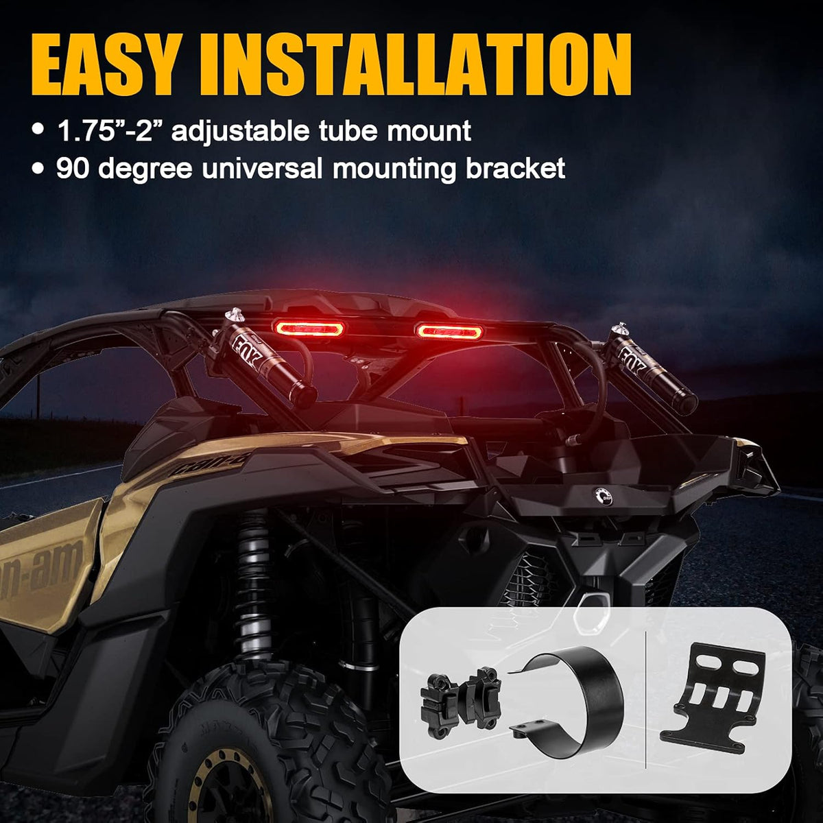 UTV Chase Bar with 5 Modes, Pack of 2 L924005