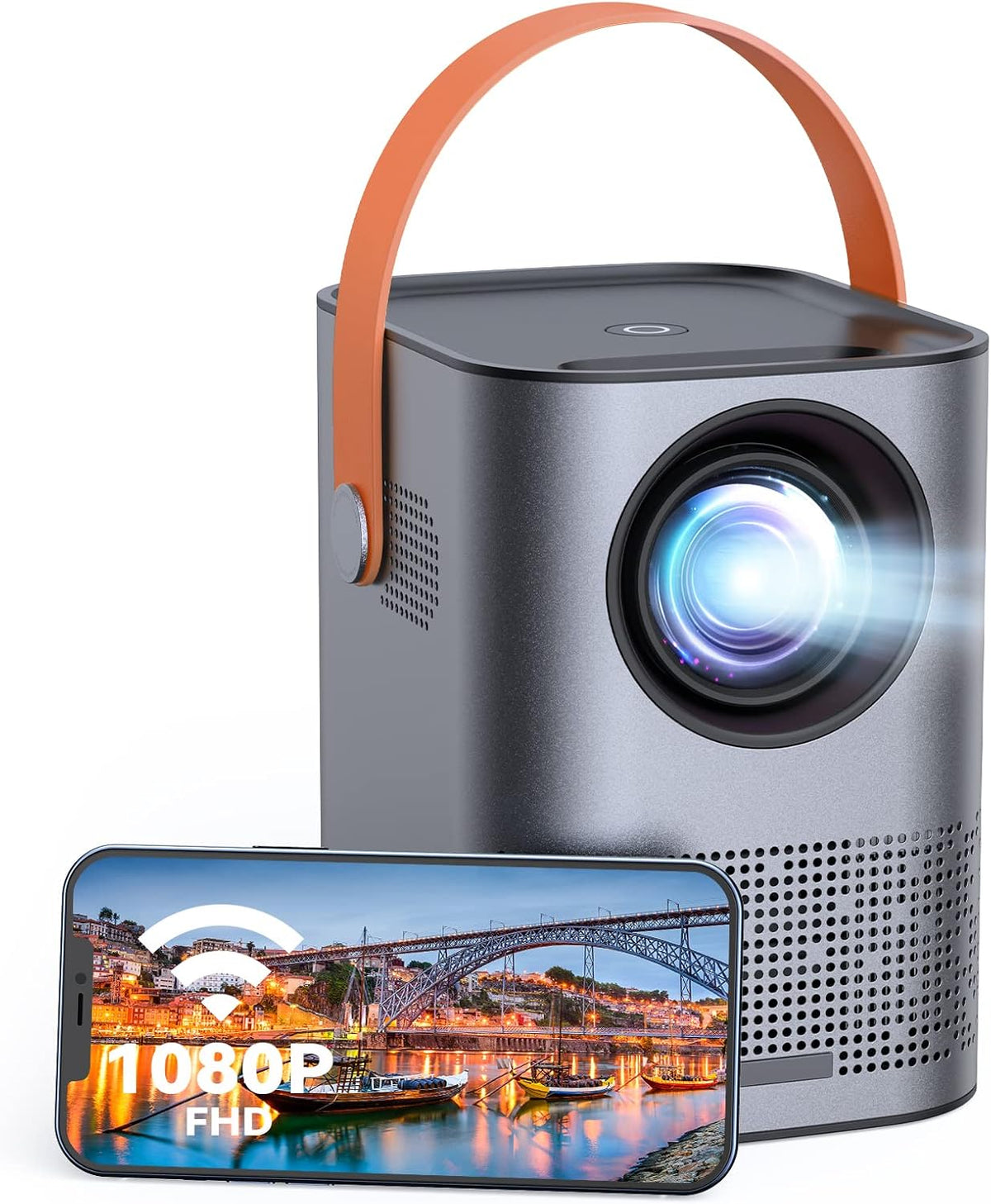 Mini Projector 1080P FHD with Bluetooth Remote Control D277