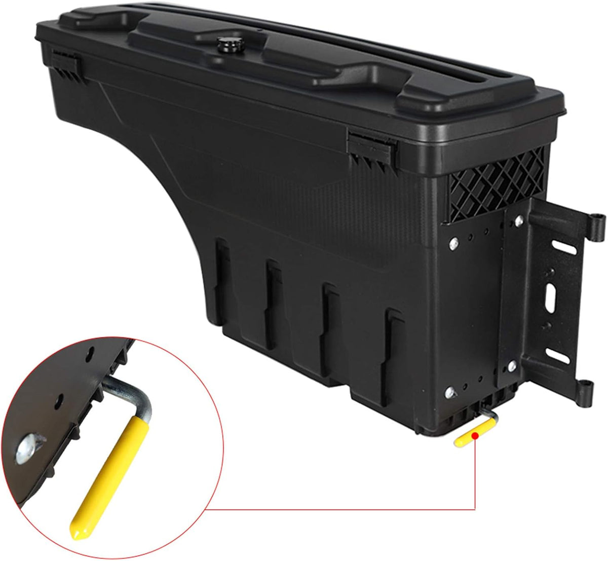 Right Passenger Side Truck Bed Storage Box Toolbox H3989