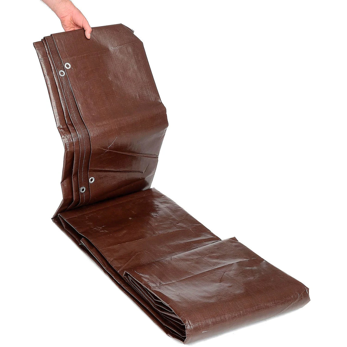 12 x 30 ft. Super Heavy Duty Brown Tarp Y362