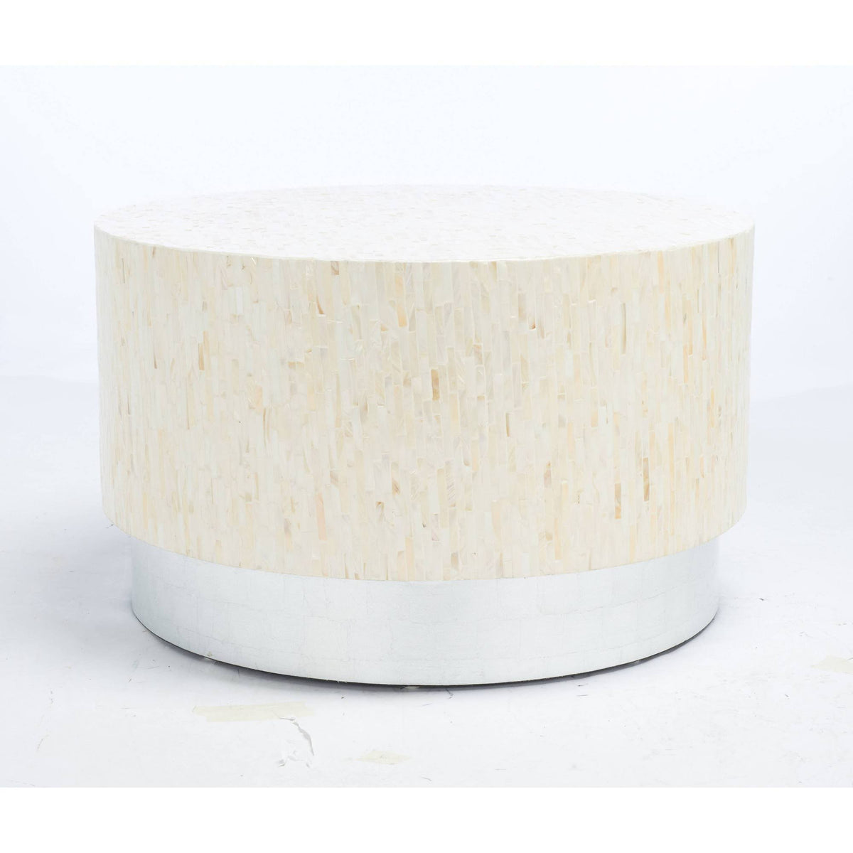 Light Pink Round Coffee Table I76983