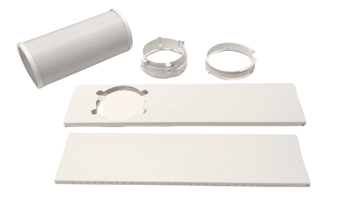 White Window Air Conditioner Exhaust Kit U2177