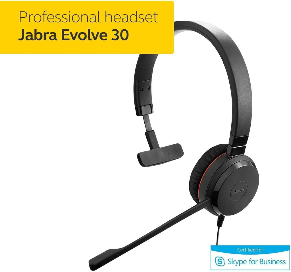 Renewed Wired Mono Headset Pack of 2 V26999