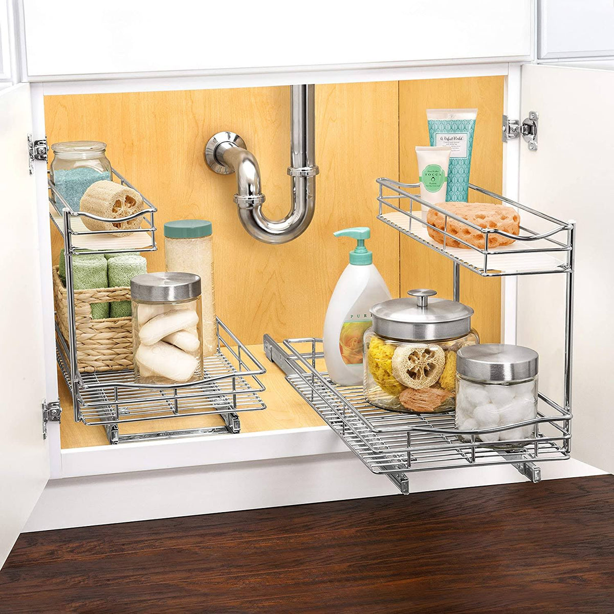 Professional Roll Out Under Sink Cabinet Organizer L19448