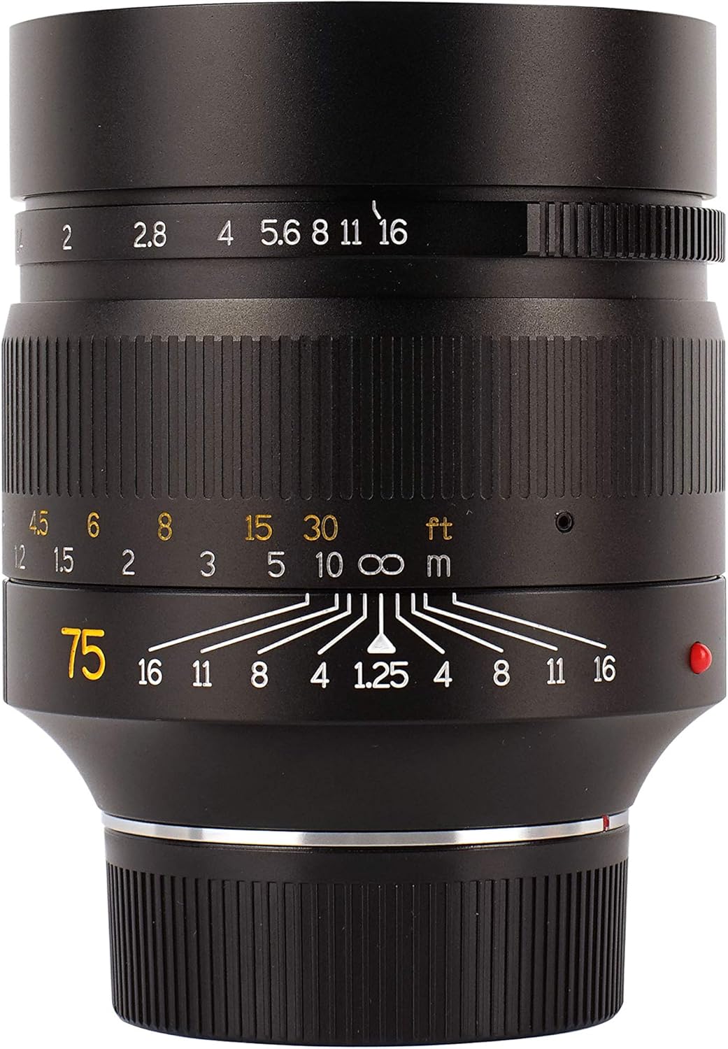 75mm F1.25 Fixed Mirrorless Camera Lens F795