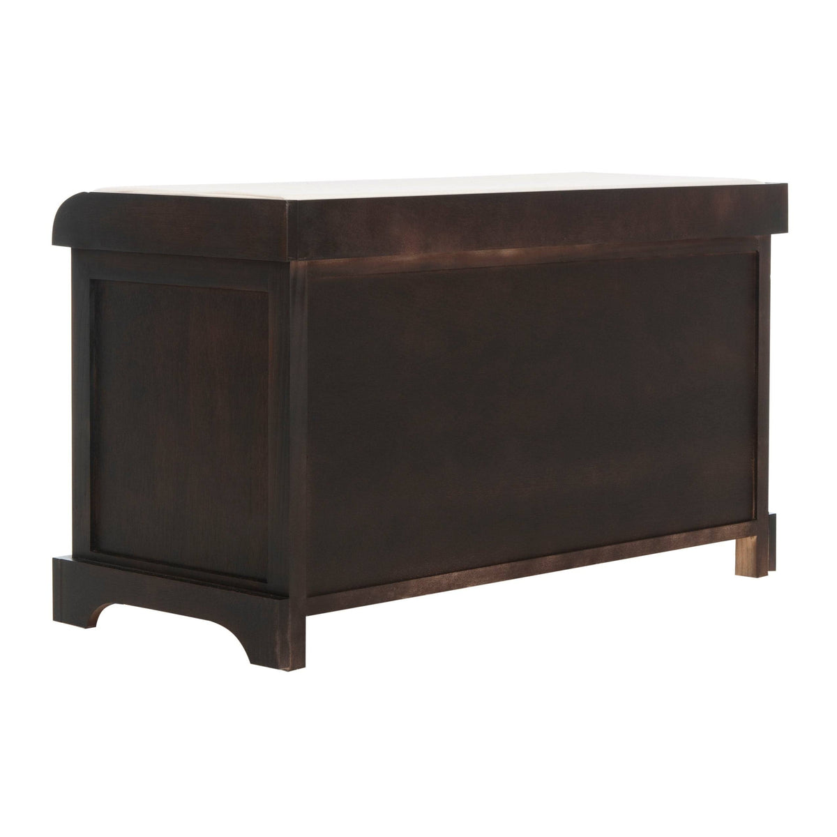 Brown Wicker Storage Bench F636106