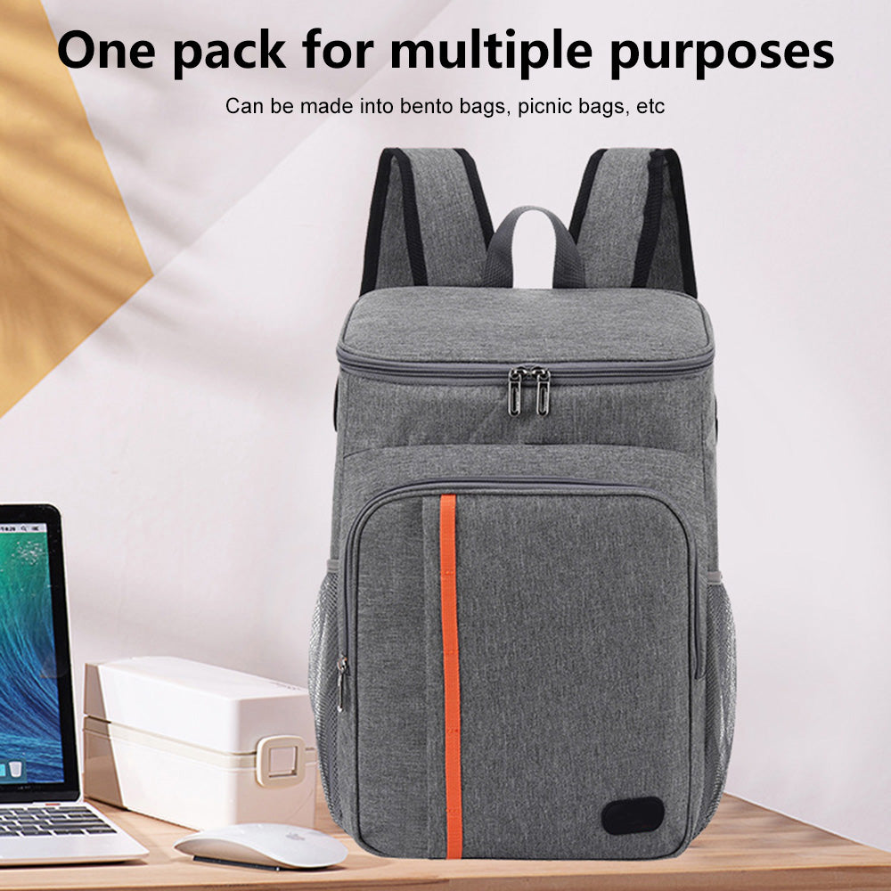 Insulated Cooler Backpack, Navy blue K481