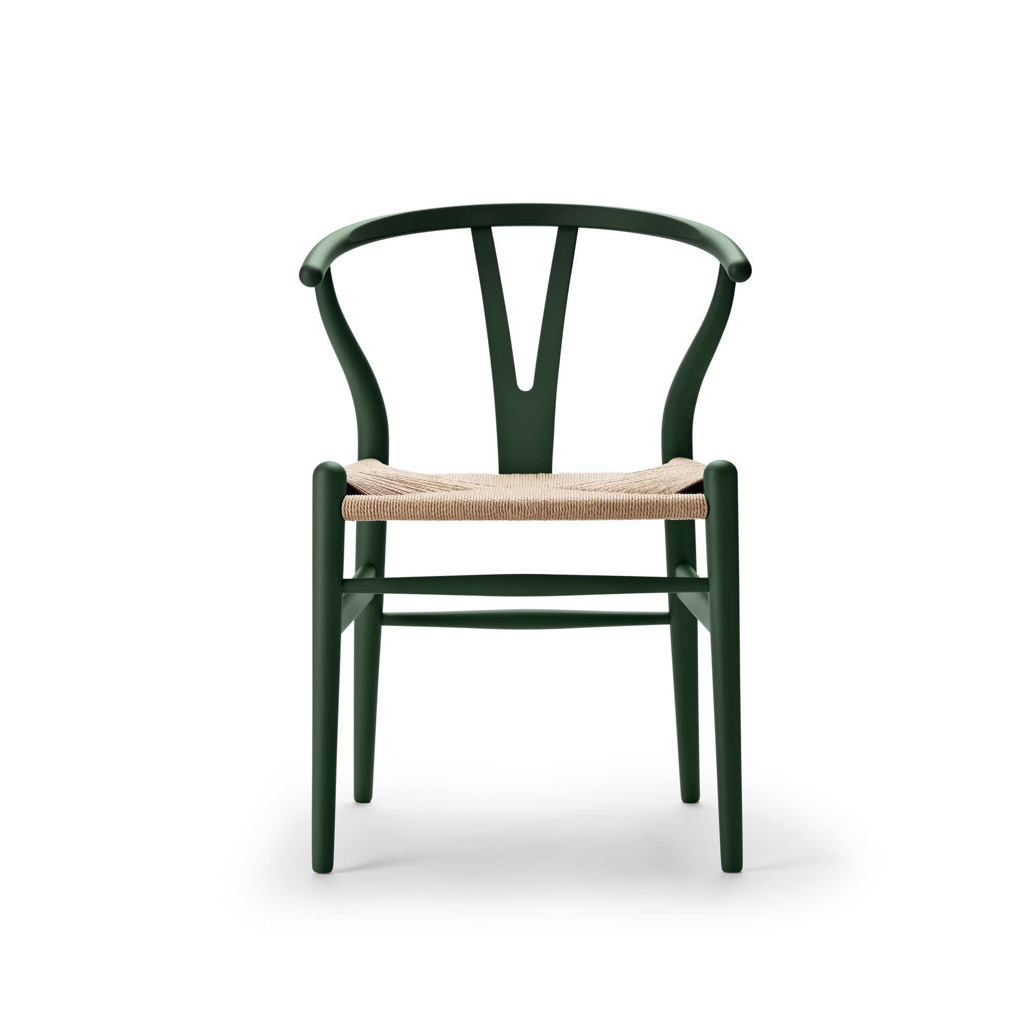 Green Wishbone Chair R549