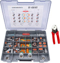 450 Piece Deutsch Connector Kit with Crimp Tool C751