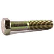 1/2-13 x 5 1/4 Grade 8 Hex Cap Screw Yellow Zinc Plated W11175