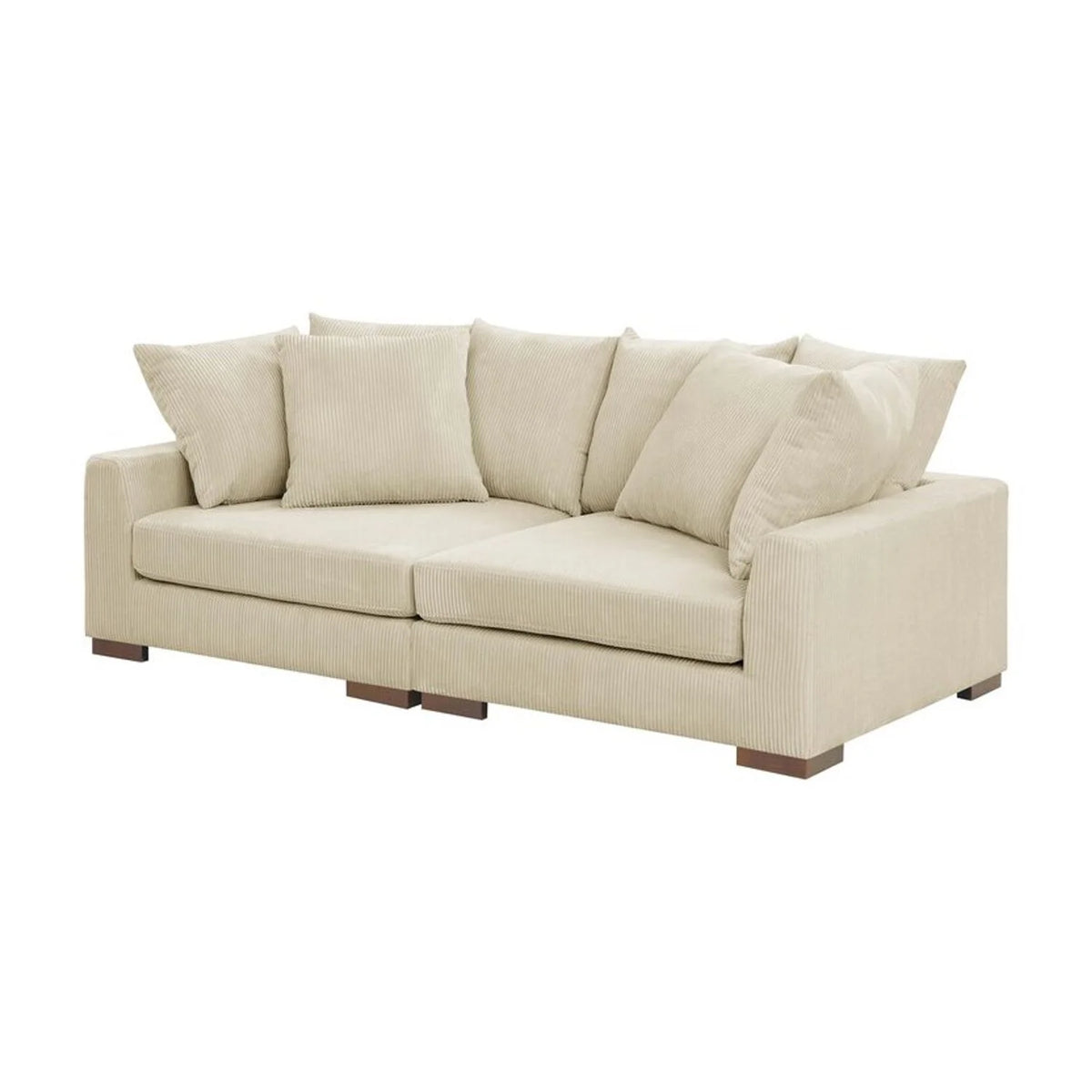 90'' Cordurpy Upholstered Sofa U967