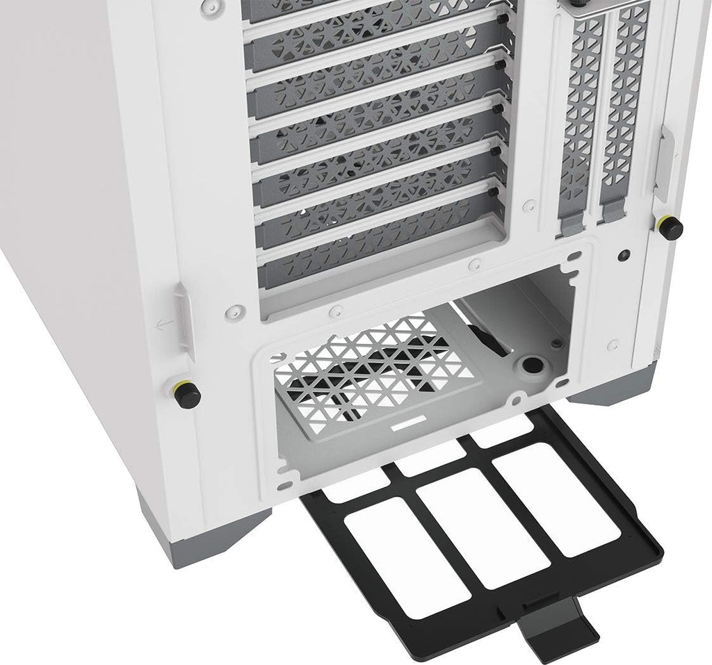White Tempered Glass Mid-Tower ATX PC Case D93118