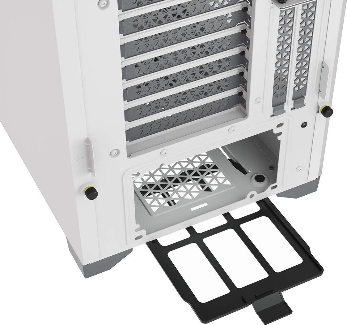 White Tempered Glass Mid-Tower ATX PC Case D93118