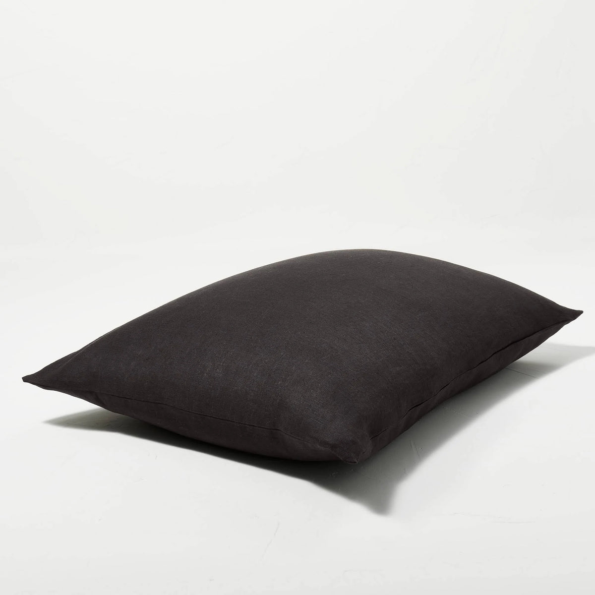 Washed Black King Linen Duvet & Sham Set R87349