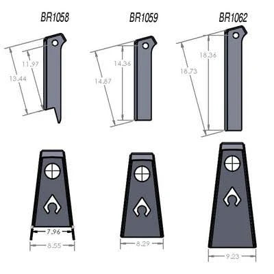 Shock Tower Cutout Pair H70622