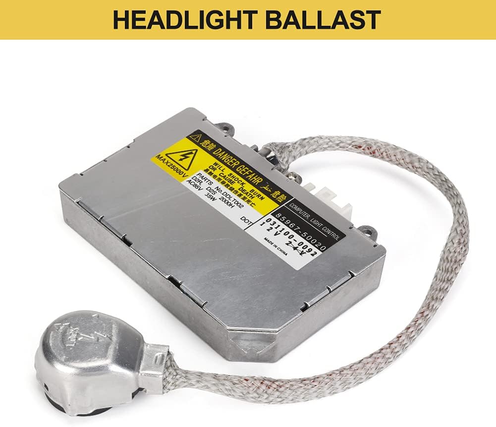 HID Ballast Replaces 81107-2D020, 85967-0E020, DDLT002, KDLT002 (2PCS) Z89511