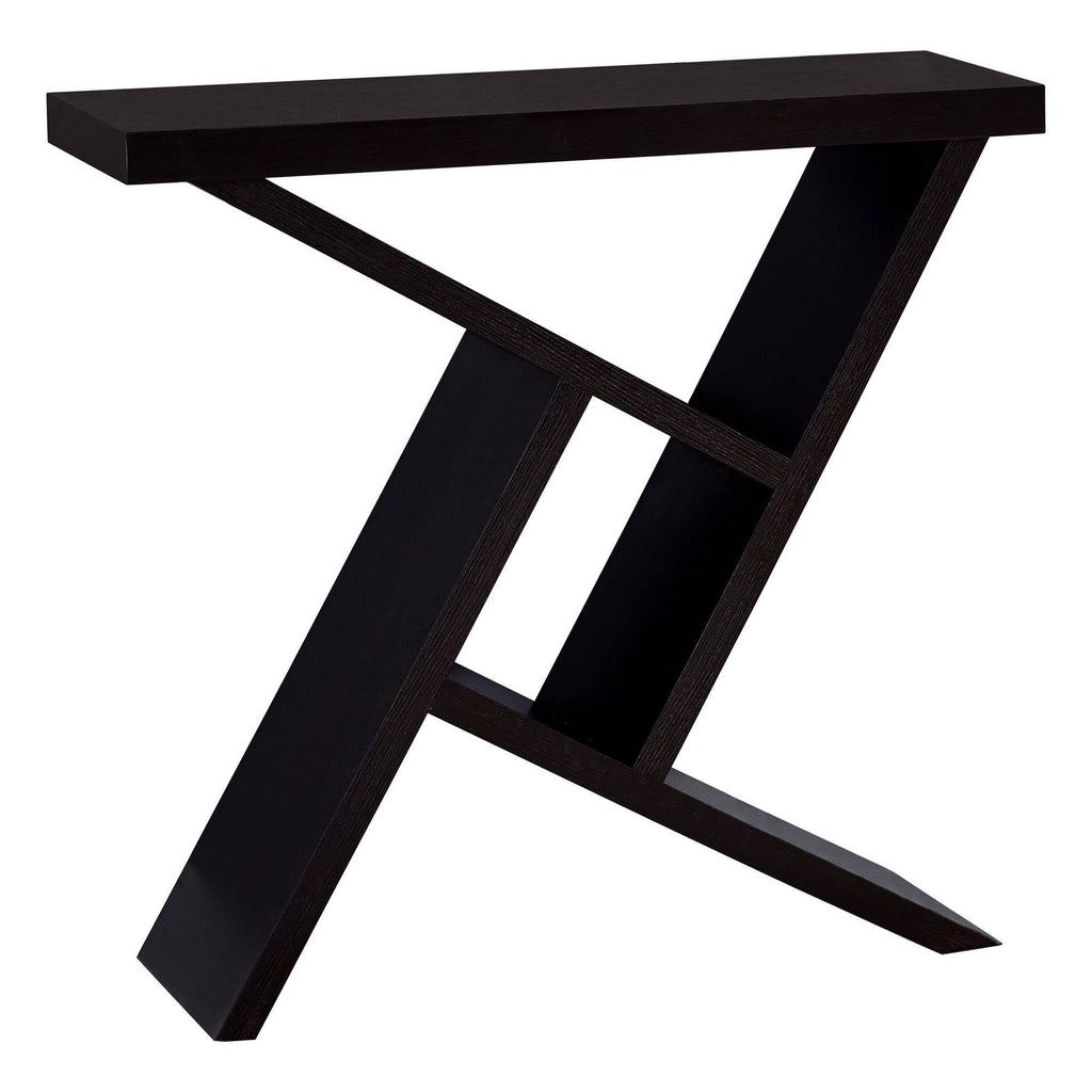 Cappuccino Hall Console Accent Table V38772