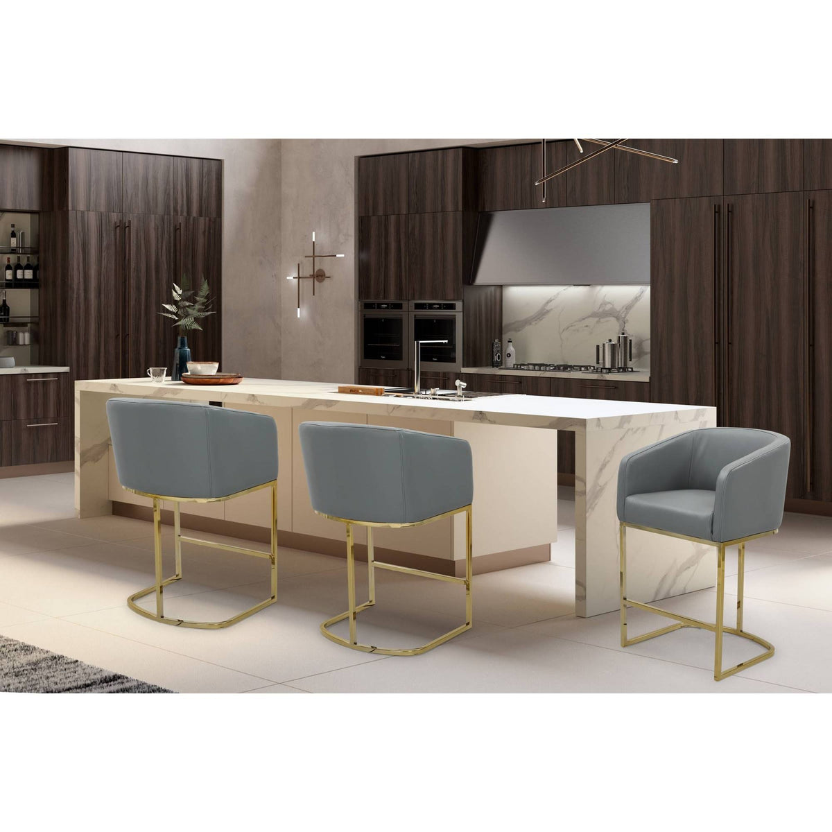Grey Counter Stool H83084