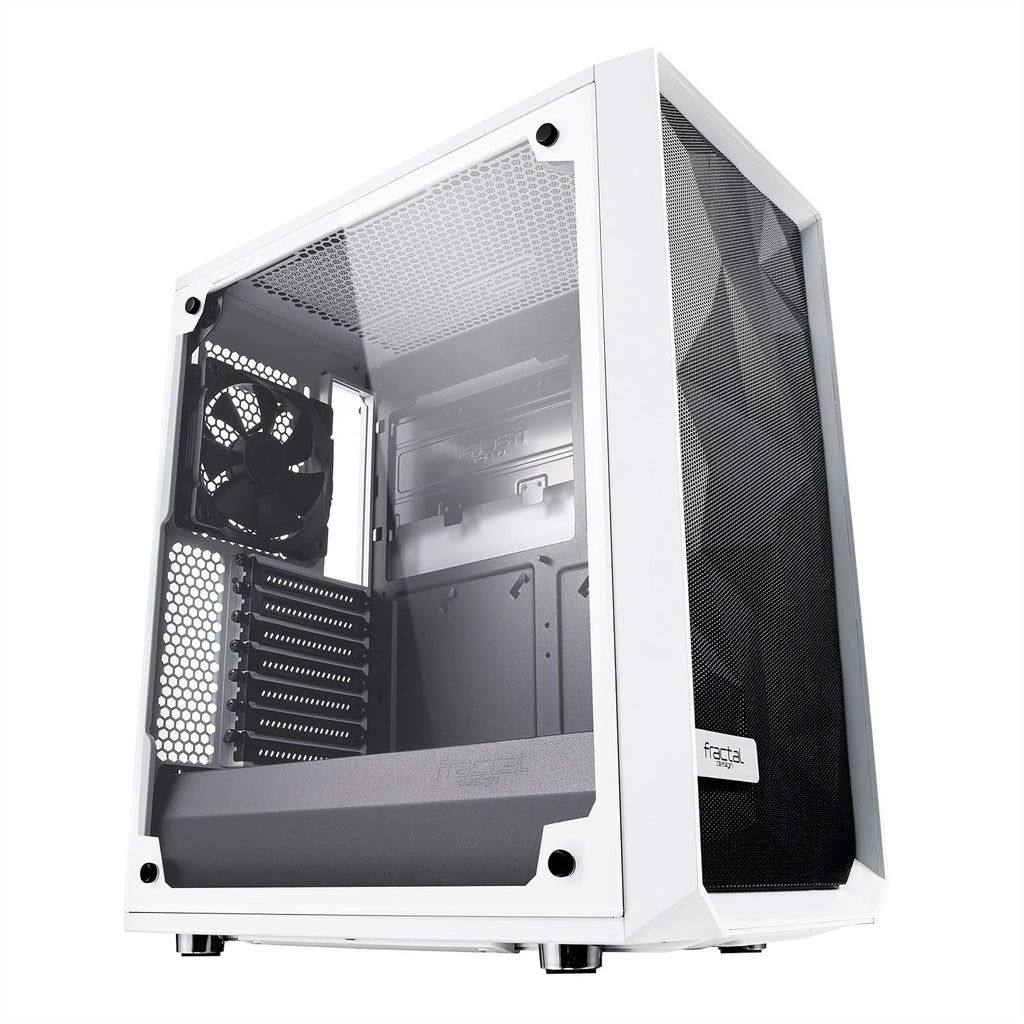 Black Compact Mid Tower Computer Case L4211