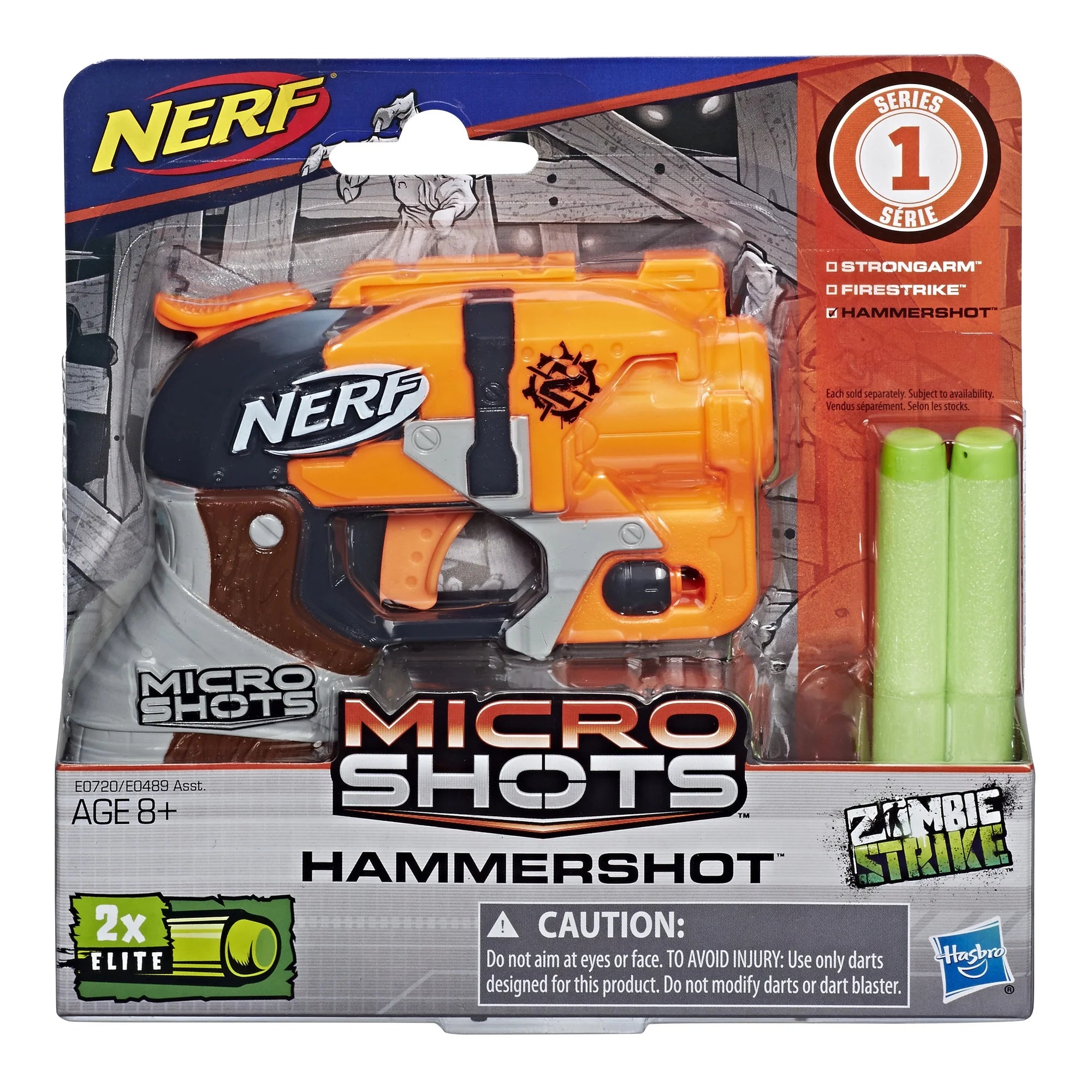 Nerf MicroShots Hammershot R53249