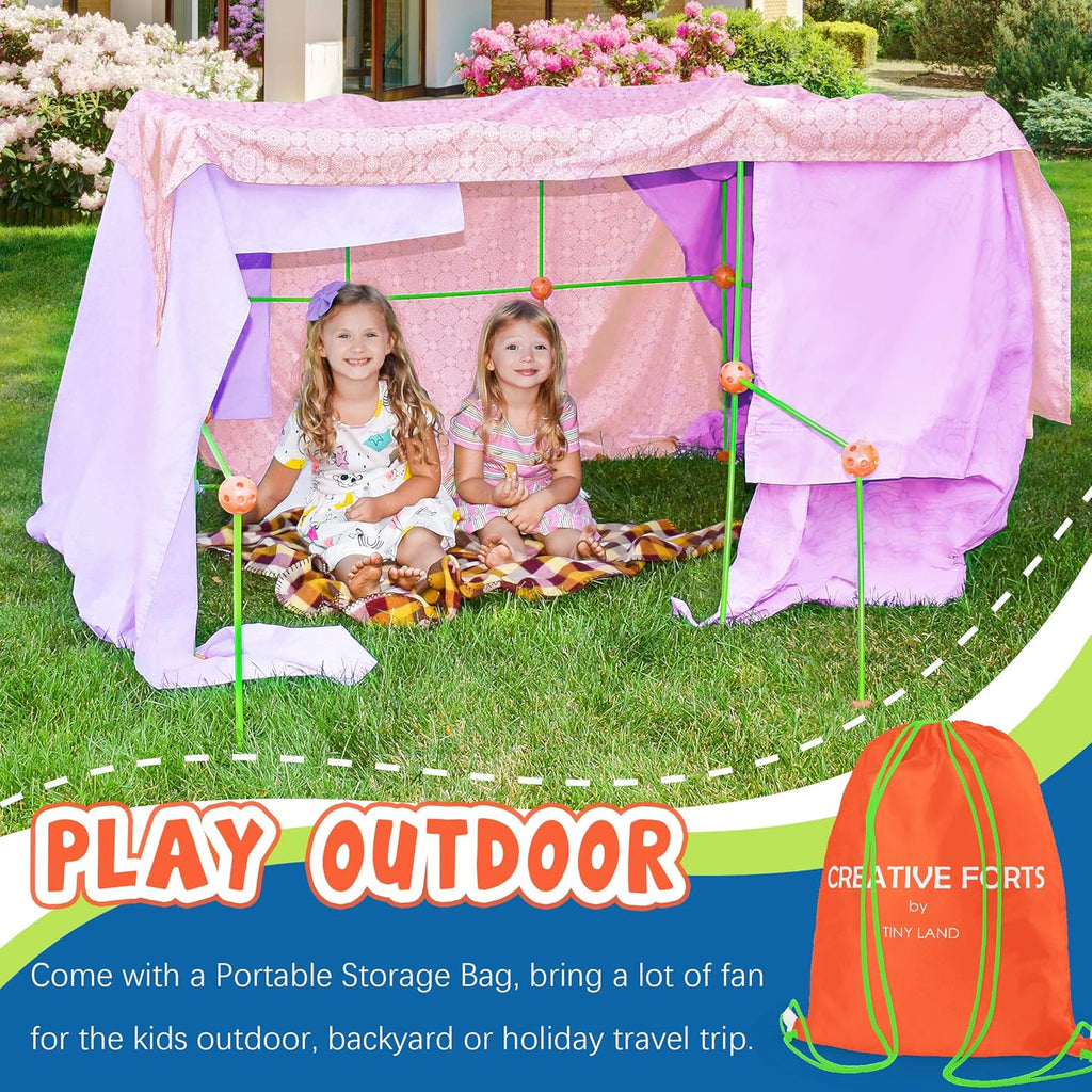 130 Pieces Fort Building Kit STEM Toy S600543