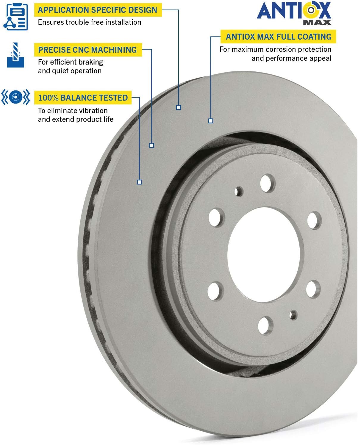 Rear Brake Rotor Pack of 2 K504950