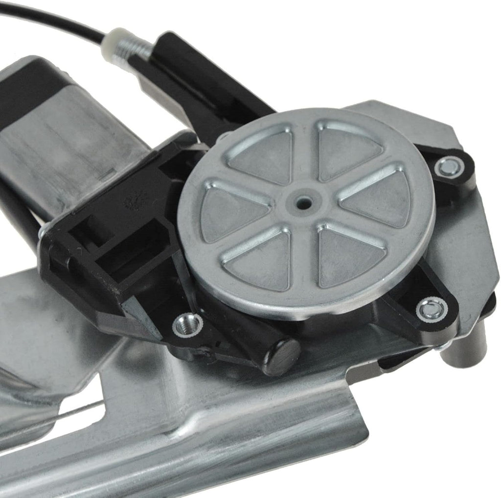 Power Window Regulator & Motor Rear Passenger Side Right RH for BMW 5 Series E39 Pack of 2 T5972