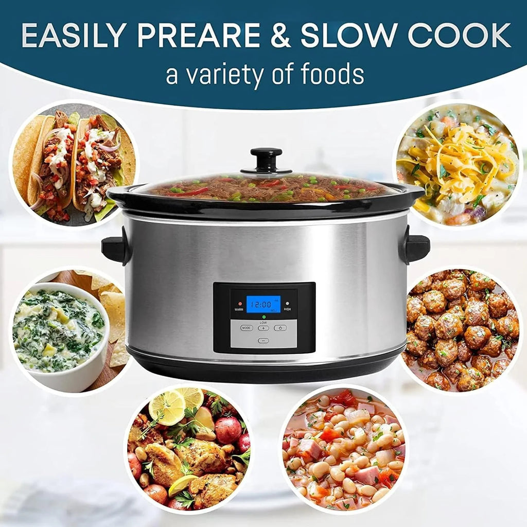 8.5-Quart Digital Programmable Slow Cooker Z18881