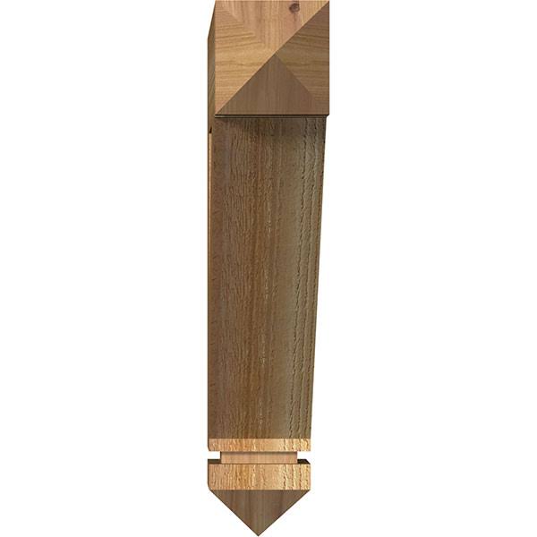 Western Red Cedar Traditional Arts & Crafts Bracket W239331