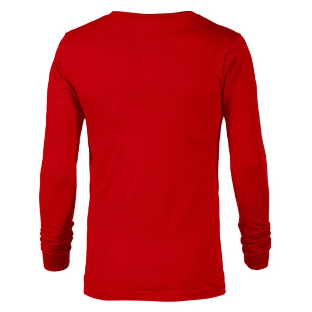 Red Long Sleeve T-Shirt for Men M367