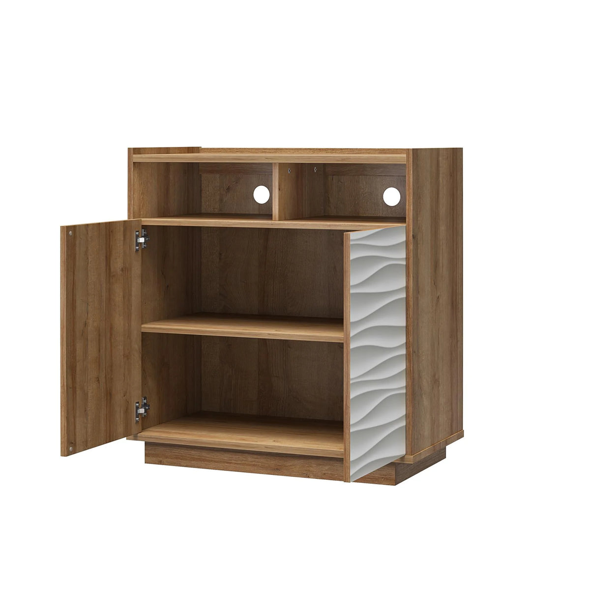 Natural 2-Door Accent Cabinet O795805