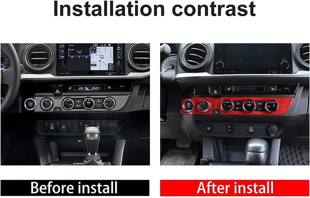 Sports Red Air Console Panel Cover Pack of 2 E979