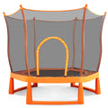 Toddlers Trampoline with Safety Enclosure Net and Ball Pit D757