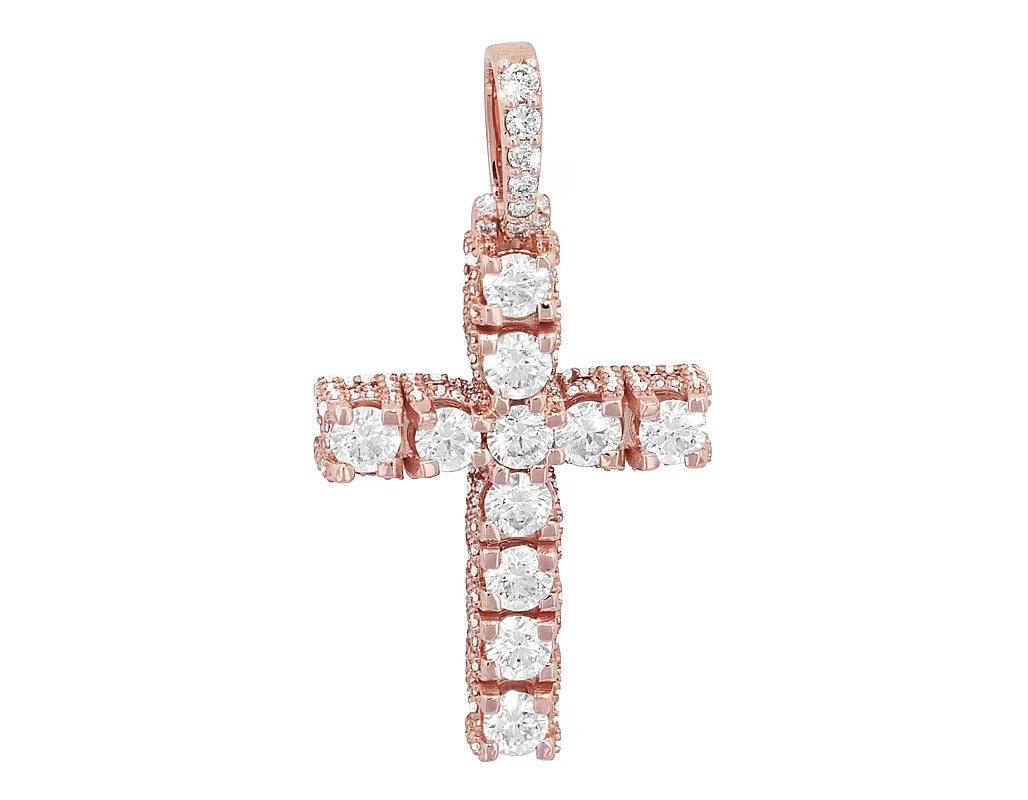10K Yellow Gold Diamond Pendant E191