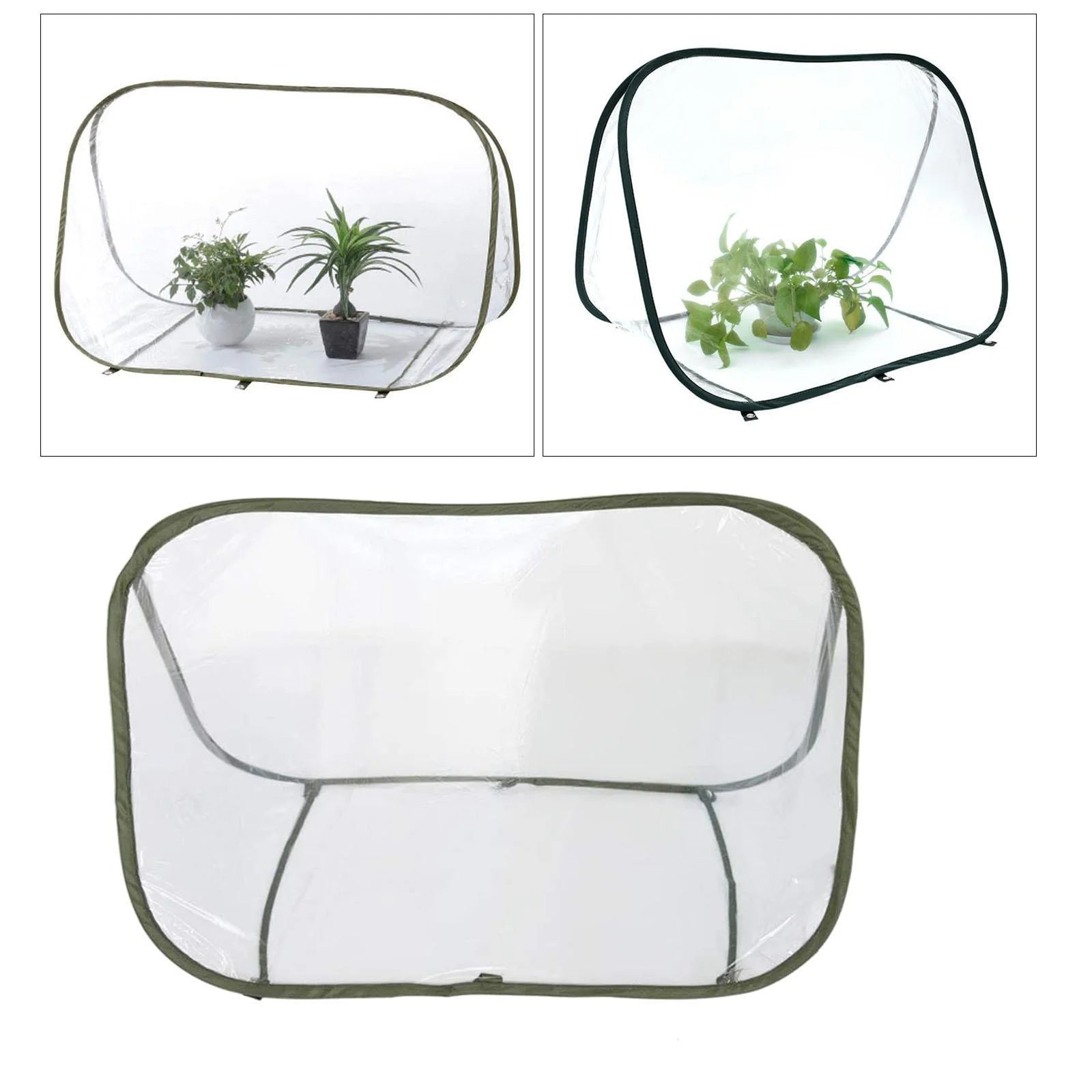 Mini Greenhouse Transparent Folding Portable Plant Growing Tent G747889
