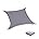 Beige 10' x 10' Waterproof Sun Shade Sail Pack of 2 F92983