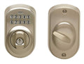 Satin Nickel Keypad Deadbolt T216910